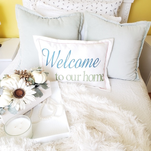 NEW 2 Sets of Pier 1 Mint Green Decor Pillows - Picture 4 of 8